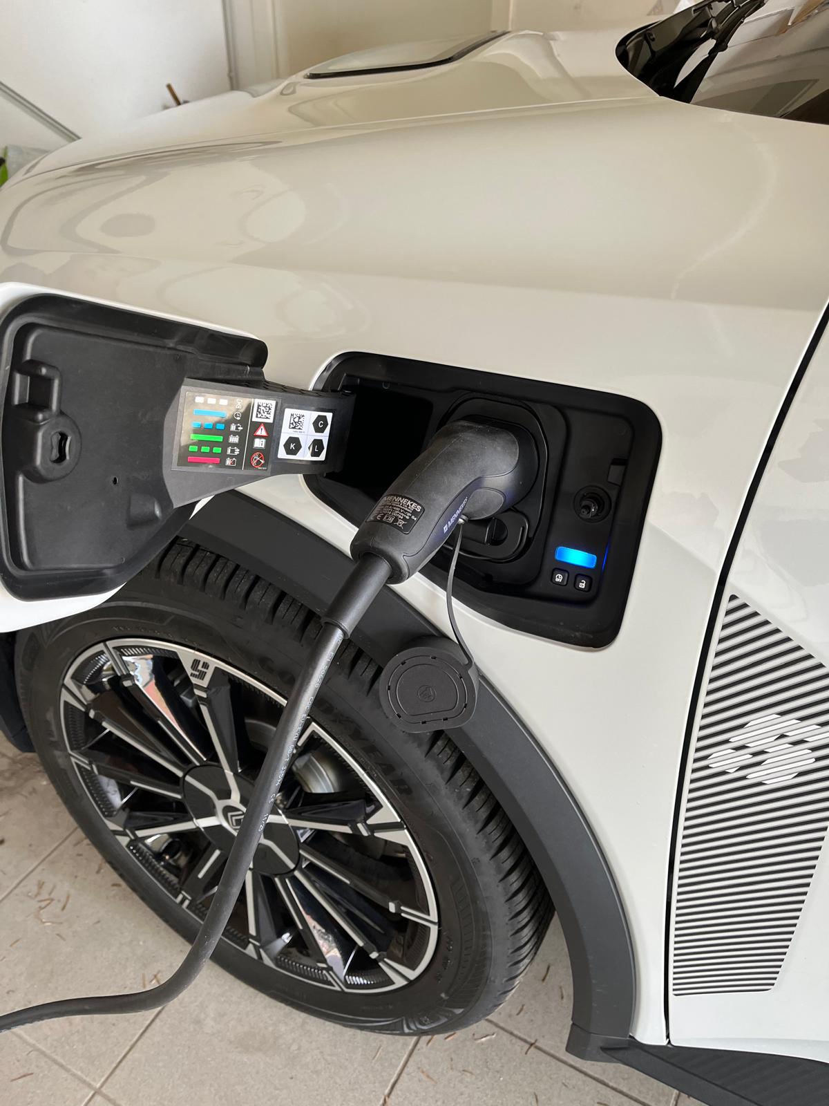 MENNEKES 11 kW EV Charger Installation in Luxembourg (Residential Project)